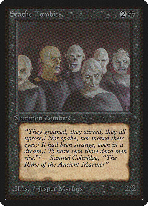 Scathe Zombies — art by Jesper Myrfors