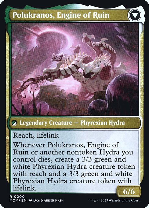 Polukranos Reborn // Polukranos, Engine of Ruin — art by David Auden Nash