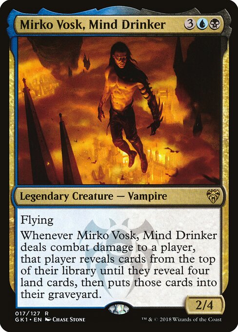 Mirko Vosk, Mind Drinker — art by Chase Stone