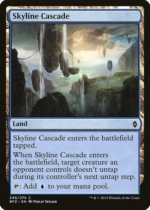 Skyline Cascade — art by Philip Straub