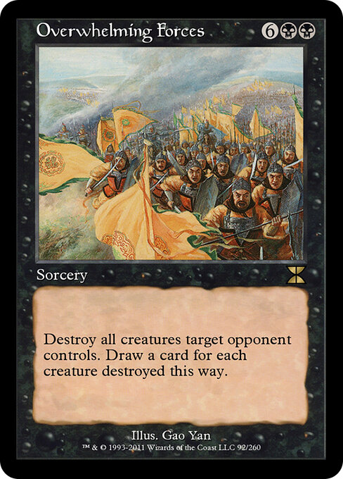 Overwhelming Forces — art by Gao Yan