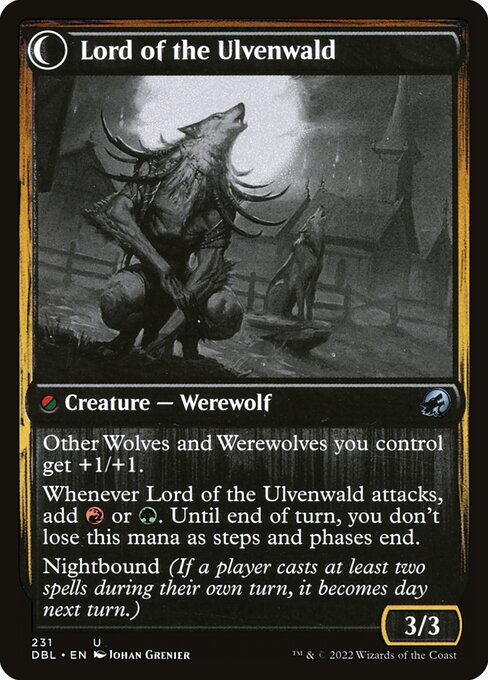 Kessig Naturalist // Lord of the Ulvenwald — art by Johan Grenier