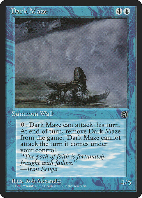 Dark Maze — art by Rob Alexander