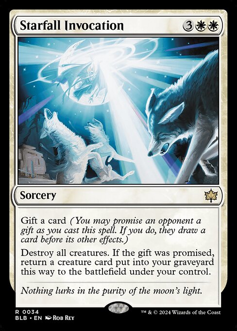 Starfall Invocation — art by Rob Rey