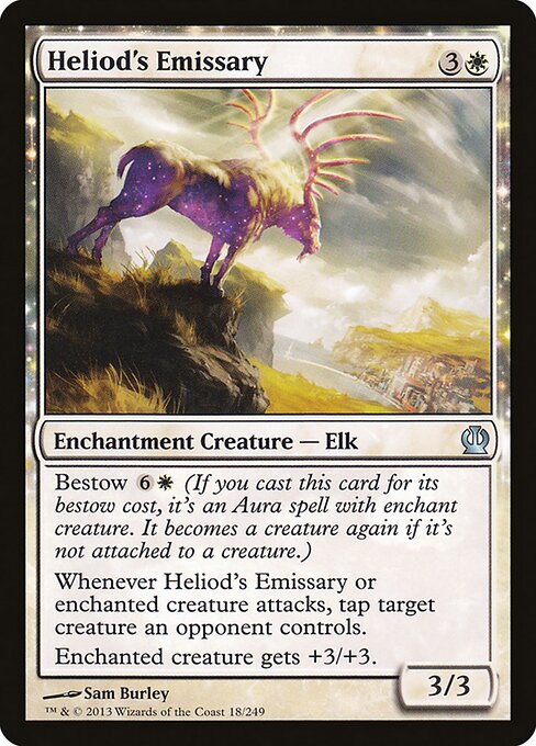 Heliod's Emissary — art by Sam Burley
