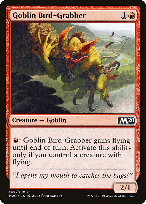 Goblin Bird-Grabber — art by Anna Podedworna