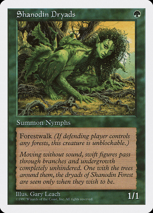 Shanodin Dryads — art by Gary Leach
