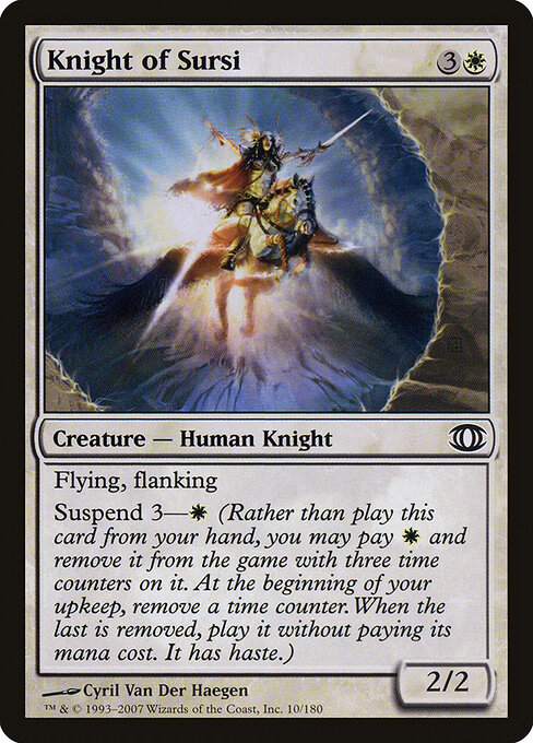 Knight of Sursi — art by Cyril Van Der Haegen