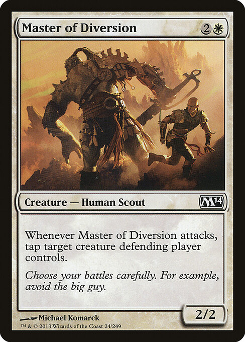 Master of Diversion — art by Michael Komarck