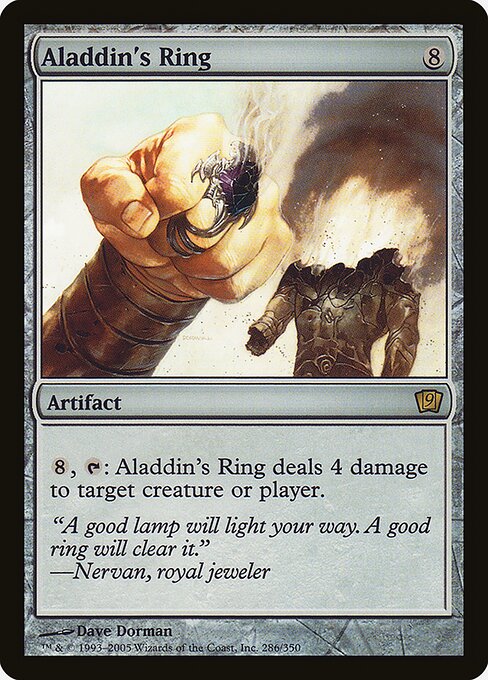 Aladdin's Ring — art by Dave Dorman
