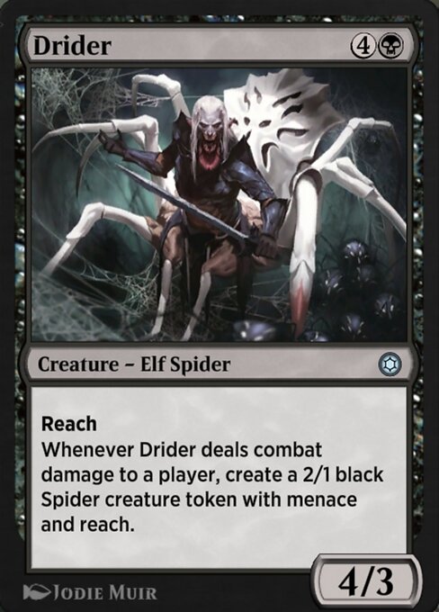 Drider — art by Jodie Muir