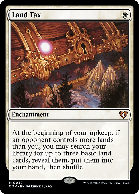 Land Tax — art by Chuck Lukacs