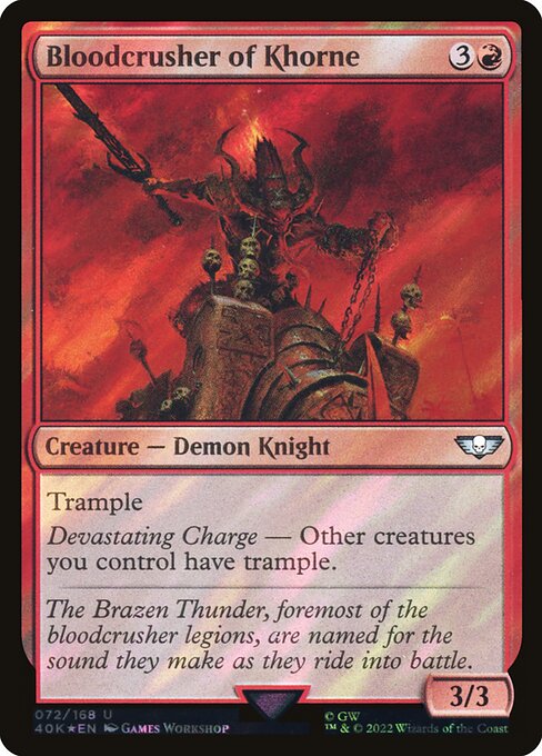 Bloodcrusher of Khorne — art by Games Workshop
