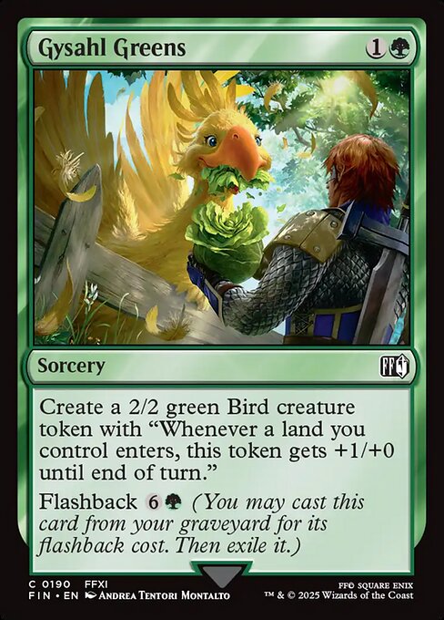 Gysahl Greens — art by Andrea Tentori Montalto