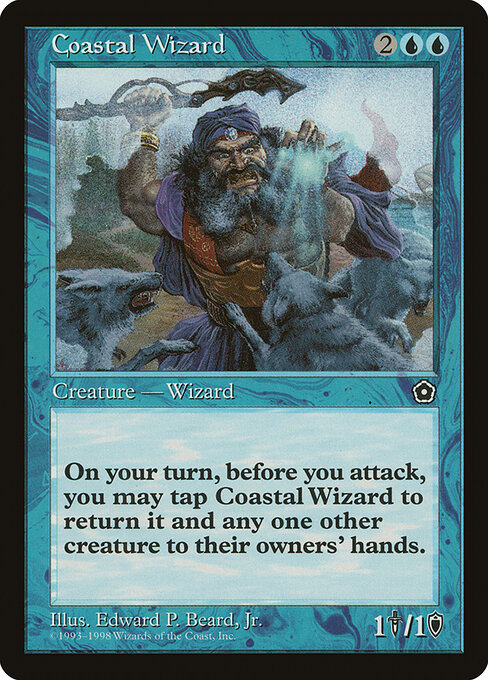 Coastal Wizard — art by Edward P. Beard, Jr.