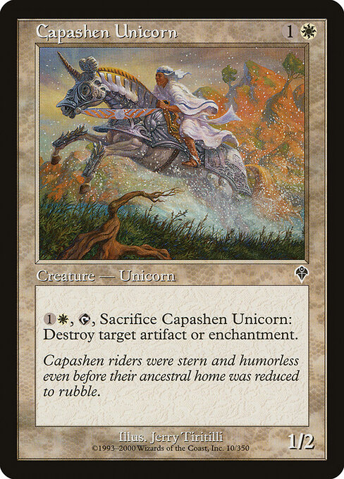 Capashen Unicorn — art by Jerry Tiritilli