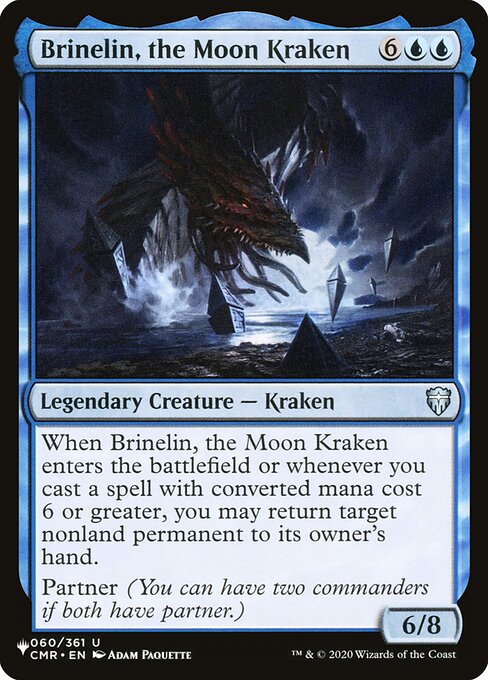 Brinelin, the Moon Kraken — art by Adam Paquette