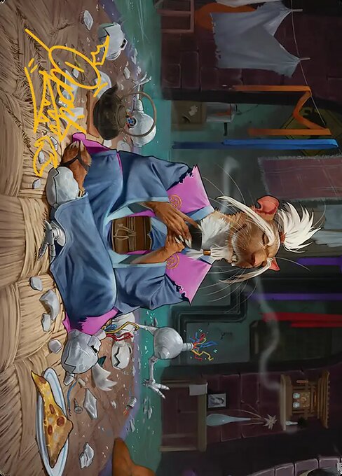 Splinter, Hamato Yoshi // Splinter, Hamato Yoshi — art by April Prime