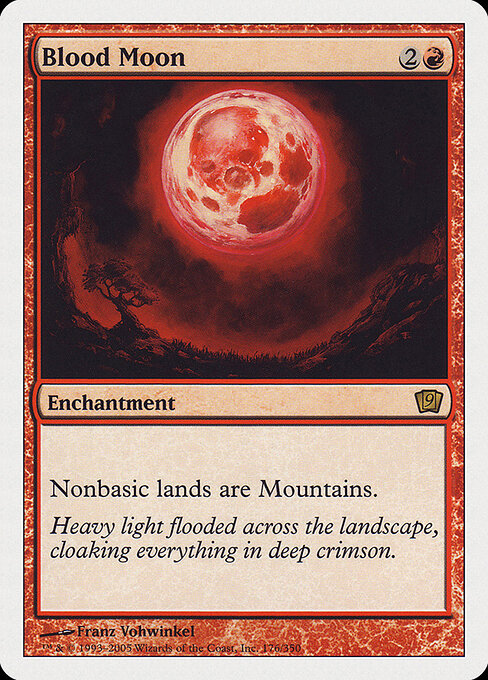 Blood Moon — art by Franz Vohwinkel