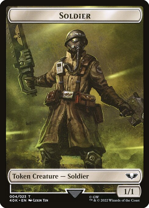Soldier — art by Lixin Yin