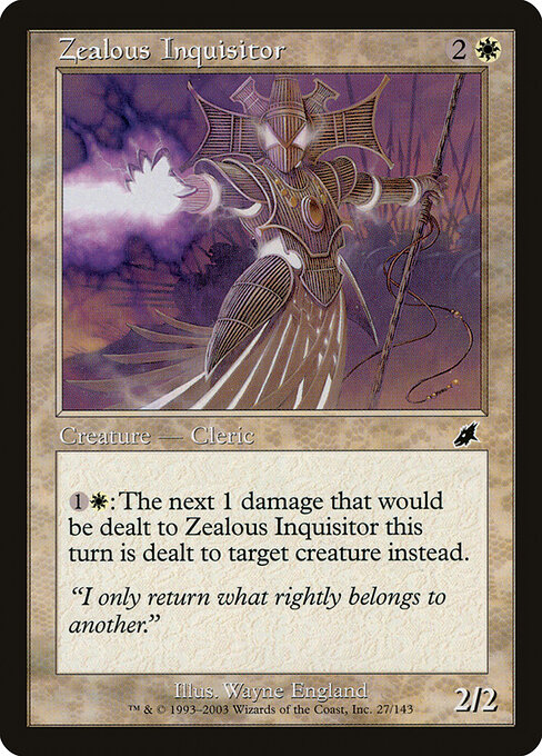 Zealous Inquisitor — art by Wayne England
