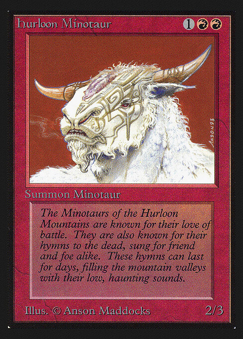 Hurloon Minotaur — art by Anson Maddocks