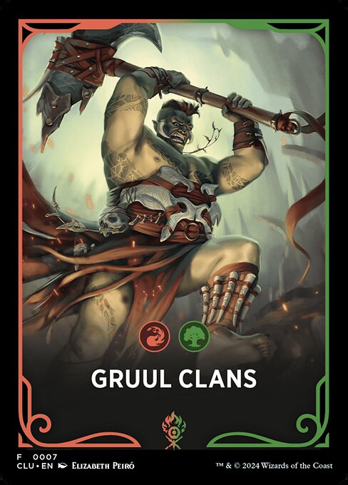 Gruul Clans — art by Elizabeth Peiró