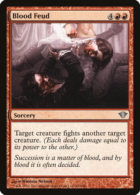 Blood Feud — art by Winona Nelson