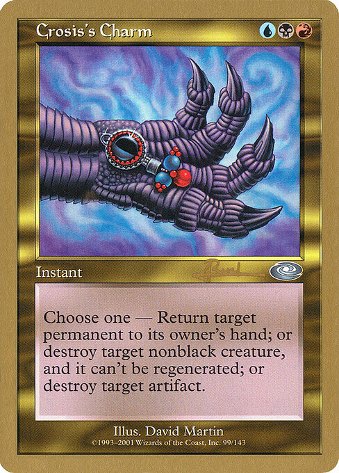 Crosis's Charm — art by David Martin