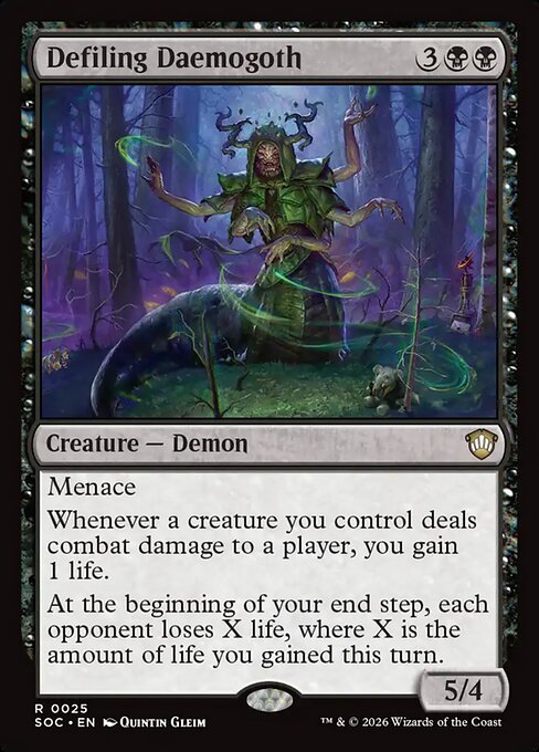 Defiling Daemogoth — art by Quintin Gleim