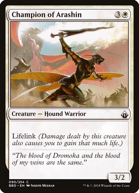Champion of Arashin — art by Joseph Meehan