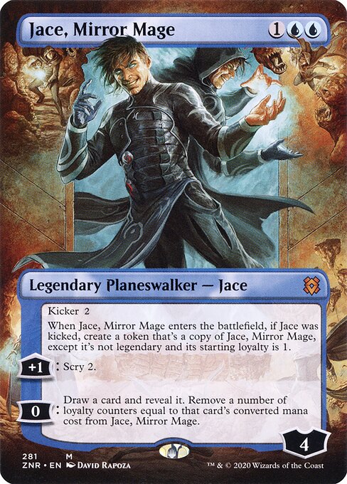 Jace, Mirror Mage — art by David Rapoza