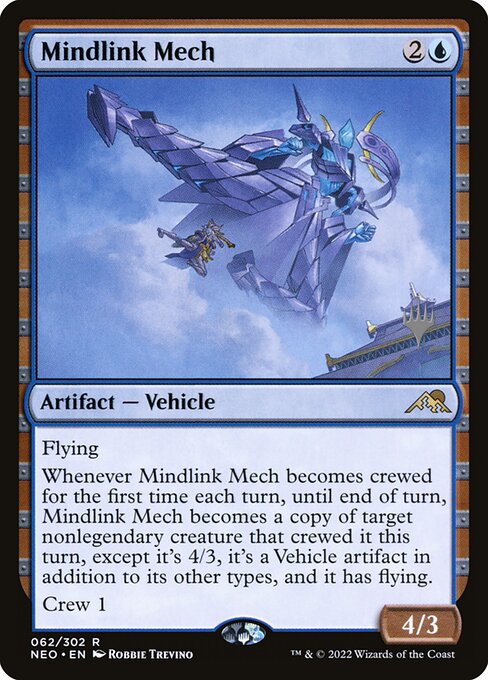 Mindlink Mech — art by Robbie Trevino