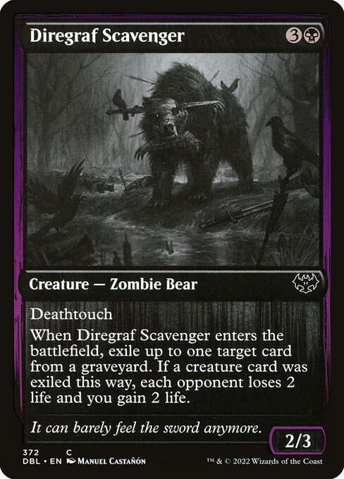 Diregraf Scavenger — art by Manuel Castañón
