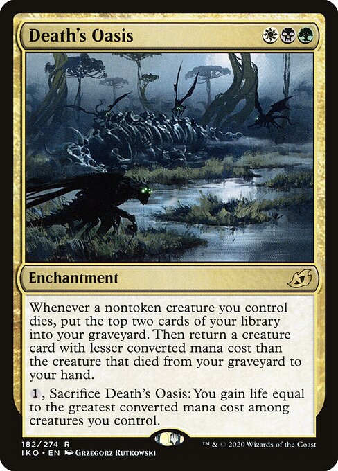 Death's Oasis — art by Grzegorz Rutkowski