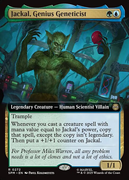 Jackal, Genius Geneticist — art by Pavel Kolomeyets