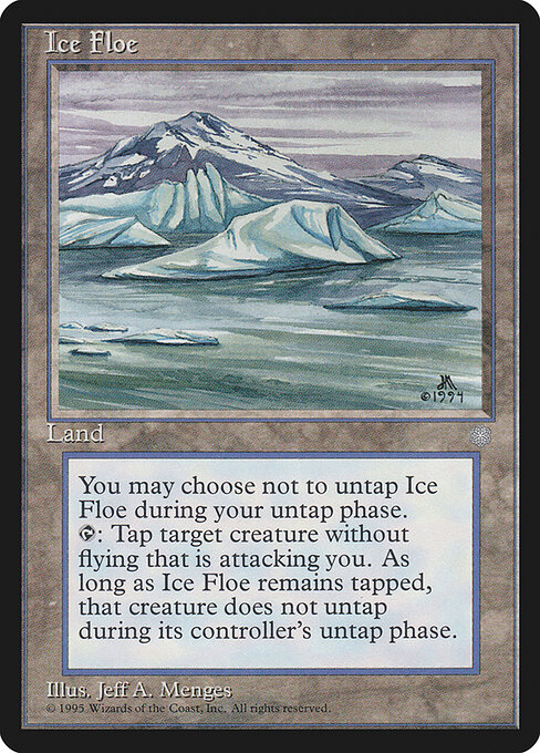 Ice Floe — art by Jeff A. Menges