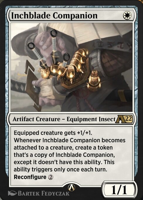 Inchblade Companion — art by Bartek Fedyczak