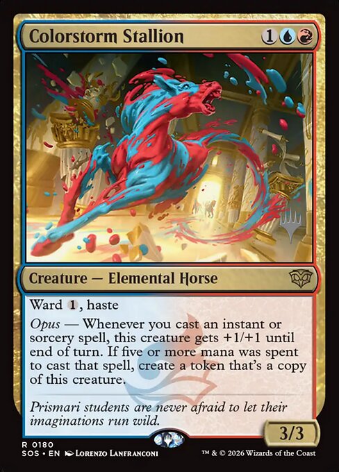 Colorstorm Stallion — art by Lorenzo Lanfranconi