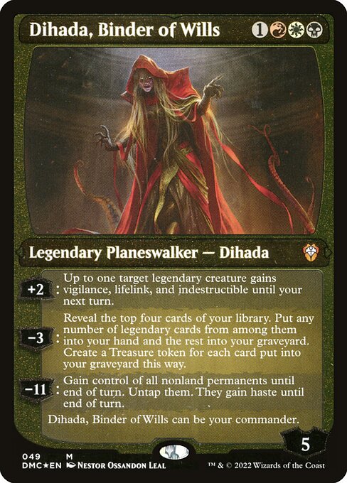 Dihada, Binder of Wills — art by Néstor Ossandón Leal
