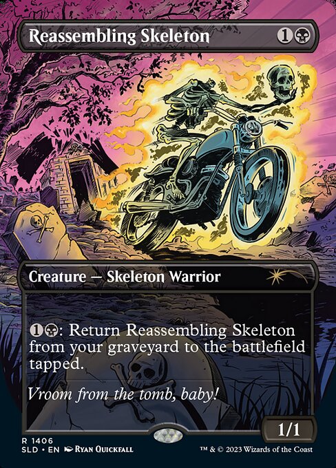 Reassembling Skeleton — art by Ryan Roadkill