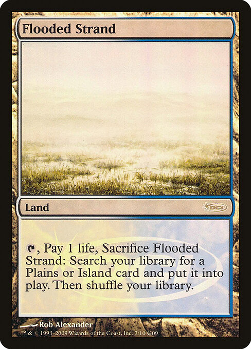 Flooded Strand — art by Rob Alexander
