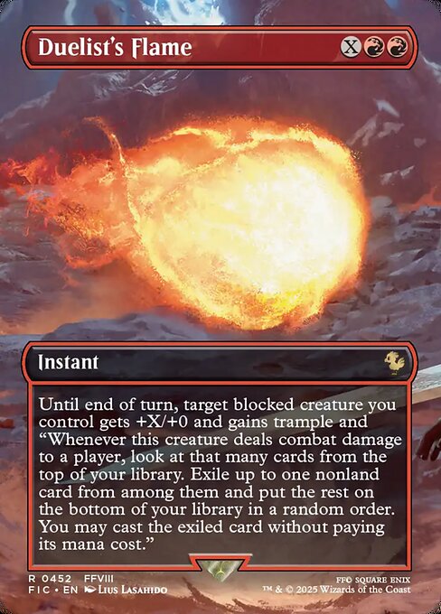 Duelist's Flame — art by Lius Lasahido
