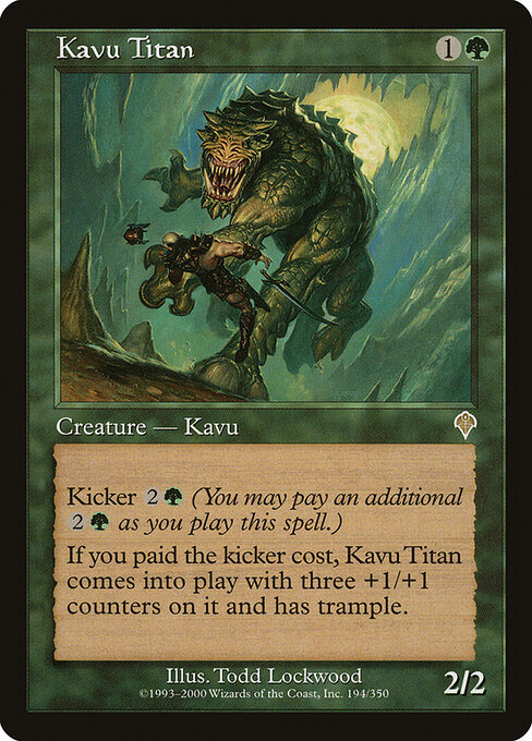 Kavu Titan — art by Todd Lockwood