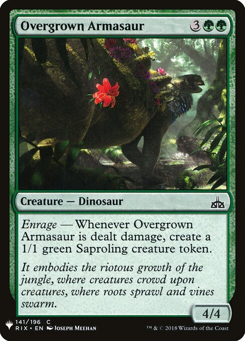 Overgrown Armasaur — art by Joseph Meehan