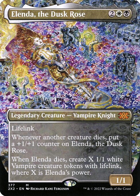 Elenda, the Dusk Rose — art by Richard Kane Ferguson
