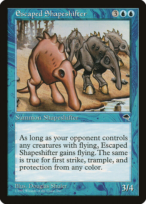 Escaped Shapeshifter — art by Douglas Shuler