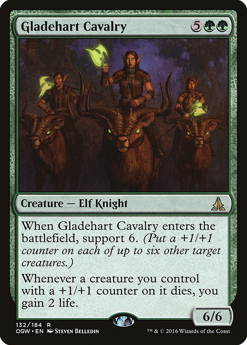 Gladehart Cavalry — art by Steven Belledin