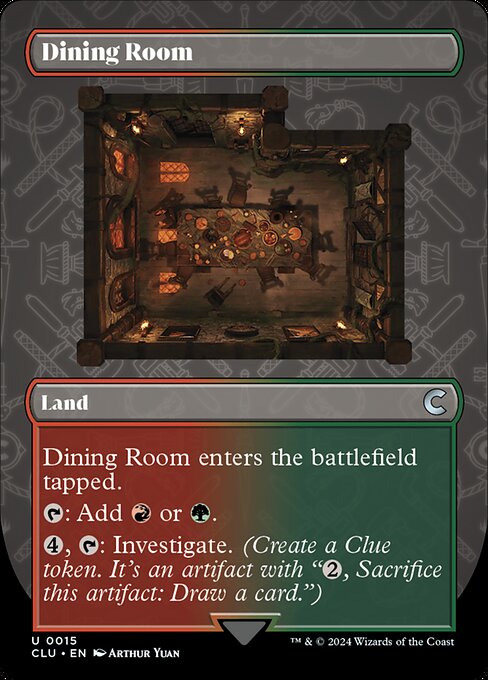 Dining Room — art by Arthur Yuan
