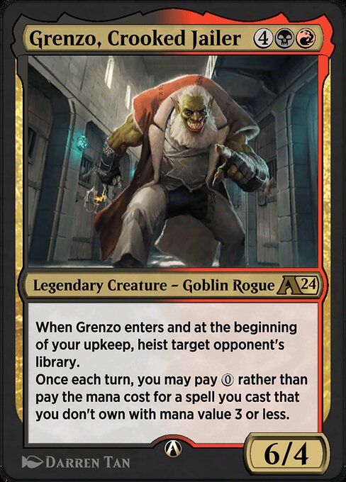 Grenzo, Crooked Jailer — art by Darren Tan